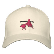 Stitch Cabernet CHA Naturel Casquette Rose embroidered hats by Cabernetboutique Stitch Cabernet CHA Naturel Casquette Rose embroidered hats