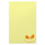 Stitch Face Jack-O-Lantern stationery