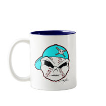 "Stitch" with Backwards Cap mugs