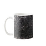 Stitched Black Leather-look Texture-effect Mug