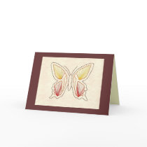 STITCHED BUTTERFLY cards