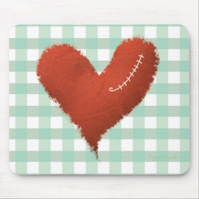 red love poem mouse pad by