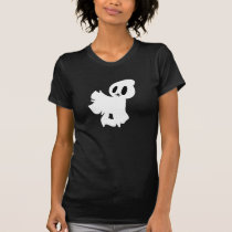 Stitched Mouth Blanket Ghost t-shirts