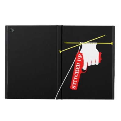Stitched Up Knitted Gun Powis iPad Air 2 Case