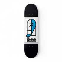 STITCHES CUSTOM SKATE BOARD