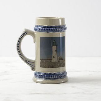 Stituate Lighthouse Stein mug