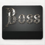 Stle metal coffee cream gold retro  Boss Mousepad