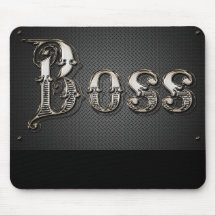 Stle metal coffee cream gold retro  Boss Mousepad
