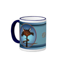 Stlylin' Brown Cat Face Mug mugs