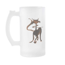 Stlylin' Brown Cat Mug mugs