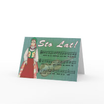 Sto Lat Song Card by PolishHeritage Sto Lat Song Card