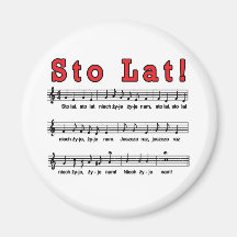 Sto Lat! Song Magnet
