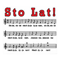 Sto Lat! Song Prints
