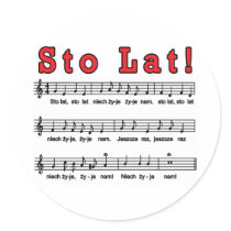 Sto Lat! Song Sticker stickers