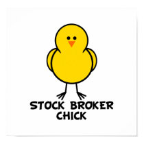 Stock Broker Chick posters by chicktshirts8 Stock Broker Chick posters