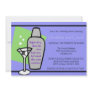 Stock the bar shower invitation