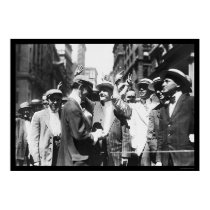 Stock Traders NYC Curb Market 1916 posters by lc_vintagephotos Stock Traders NYC Curb Market 1916 posters