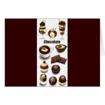 Stock Vectors - Chocolate Greeting Cards