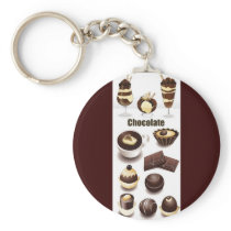 Stock Vectors - Chocolate Keychain