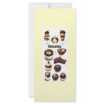 Stock Vectors - Chocolate Rack Card