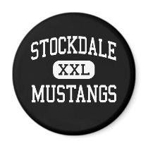 Stockdale - Mustangs - High - Bakersfield Fridge Magnets