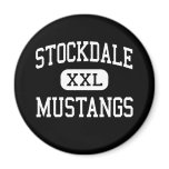 Stockdale - Mustangs - High - Bakersfield Fridge Magnets