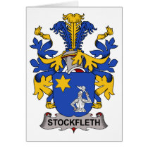 Stockfleth Family Crest cards