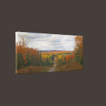 Stockholm Maine Fall Panoramic canvas prints