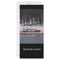 Stockholm Sweden Lightship Biskopsudden Customized Rack Card