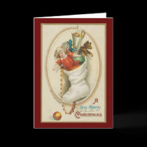 Stocking Christmas Card