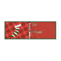 Stocking Christmas Tag profile cards by sharpcreations Stocking Christmas Tag profile cards