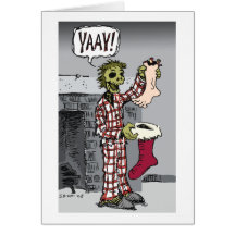 Stocking Greeting Card