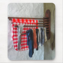 Stocking Hanging to Dry mousepads