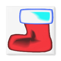 Stocking Magnet by MagnetMadness Stocking Magnet