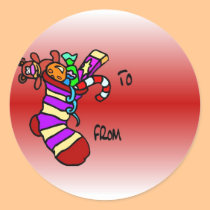 Stocking Sticker