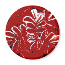 Stocking Stuffer ~ CHRISTMAS SNOW MAGNET