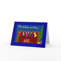 Stocking were hung... Card by sunsett76 Stocking were hung... Card
