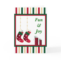 Stockings and gifts - Card by cycreation Stockings and gifts - Card