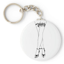 Stockings Bows & Cuffs Key Chains