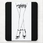 Stockings Bows &amp; Cuffs Mouse Pads