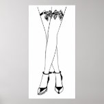 Stockings Bows &amp; Cuffs Poster