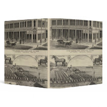 Stockton Beavers Farm, Kansas Vinyl Binder