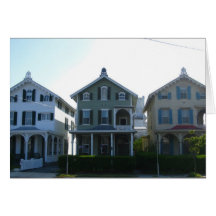 Stockton Victorian Row in Cape May Card