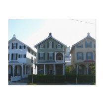 Stockton Victorian Row in Cape May postcards
