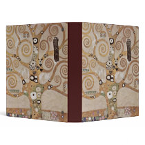 Stoclet Fries Tree Of Life Vinyl Binder