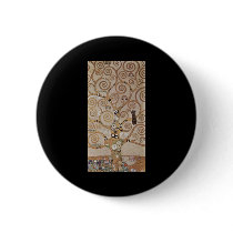 Stoclet Fries Tree Of Life Button