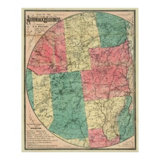 Stoddard Adirondacks 1883 Posters