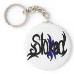 stoked key chain