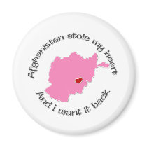 Stole my Heart Afghanistan Fridge Magnet