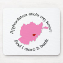 Stole my Heart Afghanistan Mouse Pad